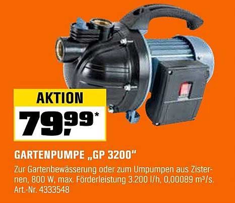 Gartenpumpe „GP 3200“