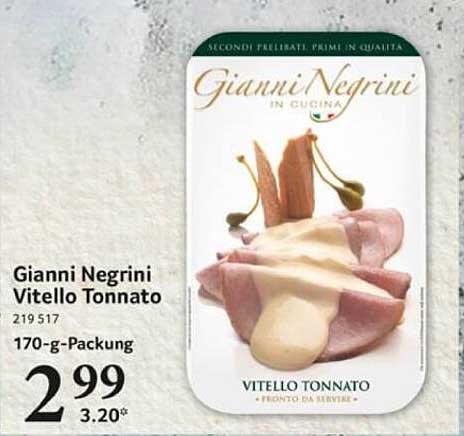 Gianni Negrini Vitello Tonnato 170-g-Packung