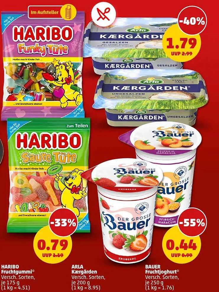 HARIBO Fruchtgummi - Saure Tüte im Angebot