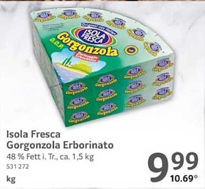 Isola Fresca Gorgonzola Erborinato 1,5 kg
