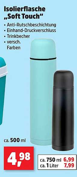 Isolierflasche "Soft Touch"