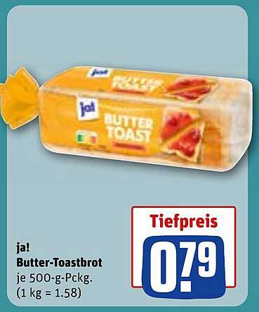 ja! Butter-Toastbrot 500 g