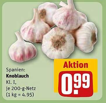 Knoblauch Kl. I – Frisch aus Spanien