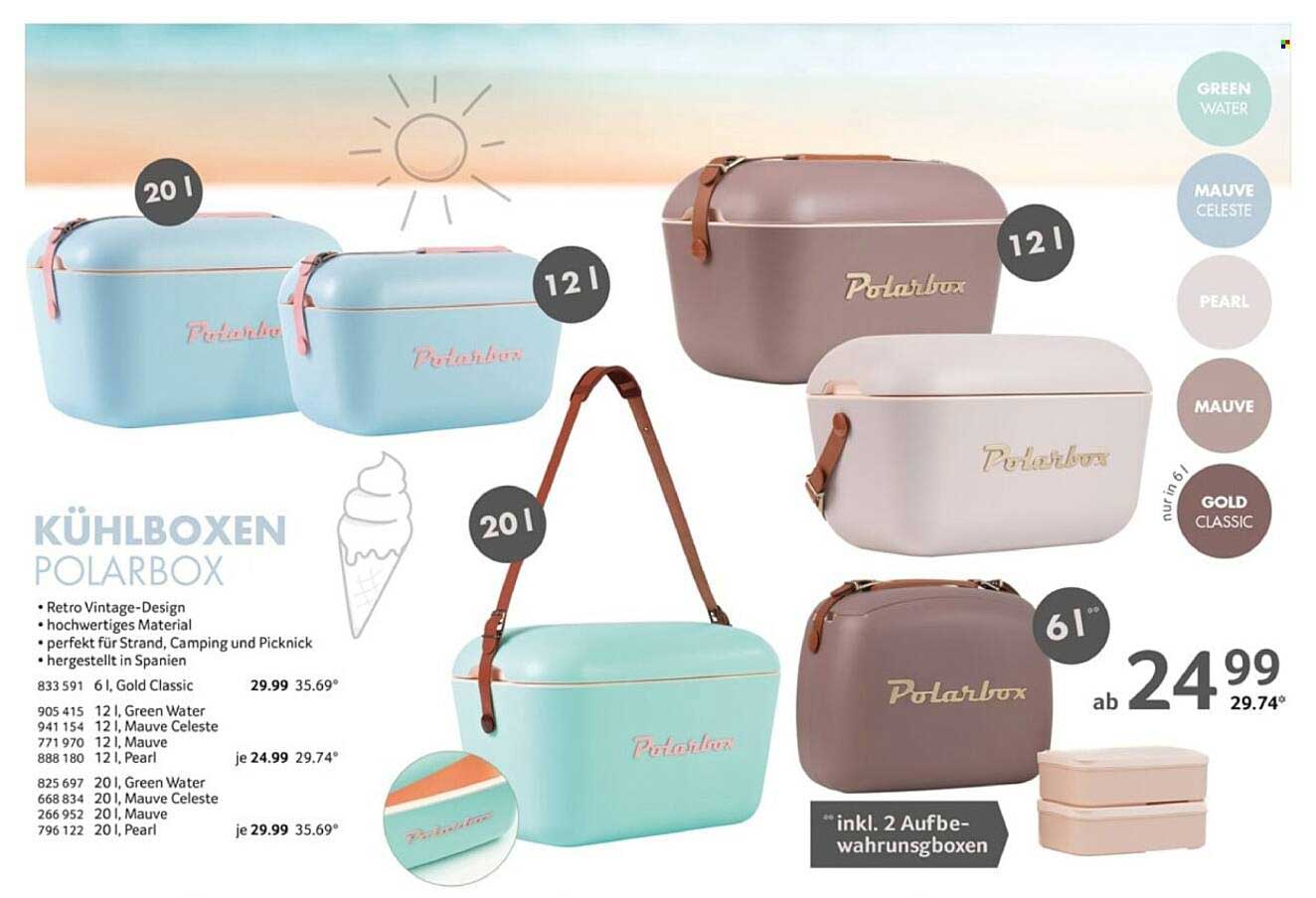 Kühlboxen POLARBOX - Perfekt für Sommerausflüge!