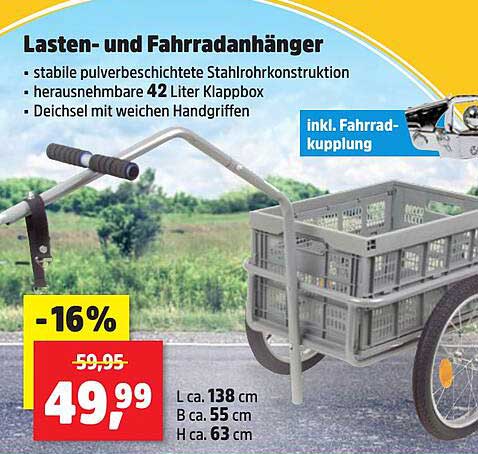Lasten- und Fahrradanhänger