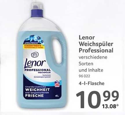 Lenor Weichspüler Professional 4-l-Flasche