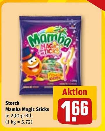 Mamba Magic Sticks von Storck – ein ganz besonderes Geschmackserlebnis