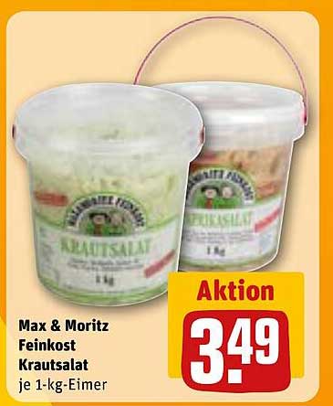 Max & Moritz Feinkost Krautsalat je 1-kg-Eimer