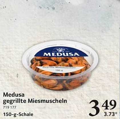 Medusa gegrillte Miesmuscheln 150 g