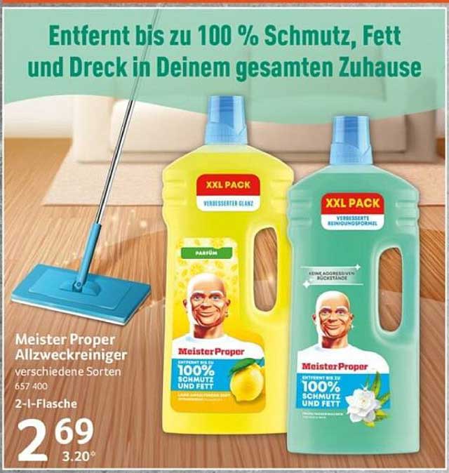 Meister Proper Allzweckreiniger - 2-in-1-Flasche