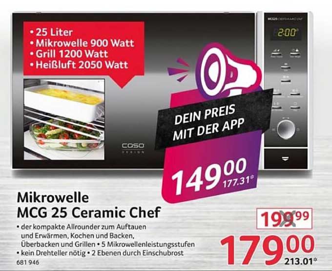 Mikrowelle MCG 25 Ceramic Chef