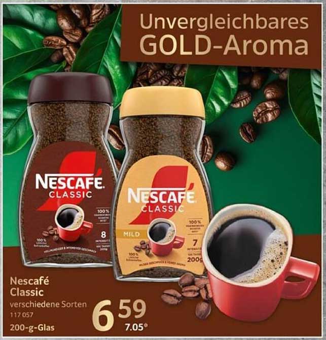 Nescafé Classic – Unvergleichbares GOLD-Aroma