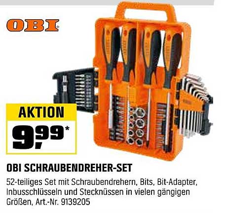OBI Schraubendreher-Set