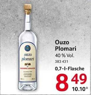 Ouzo Plomari 0,7-l-Flasche