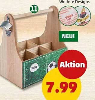 Praktische Holzkiste mit Fächern für Ordnung und Stil