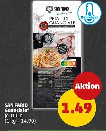 SAN FABIO Guanciale – petali di guanciale für köstliche Gerichte