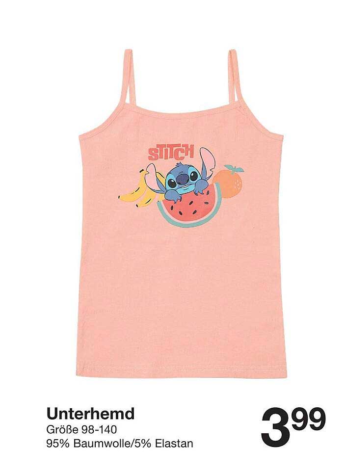 Unterhemd mit Stitch-Motiv