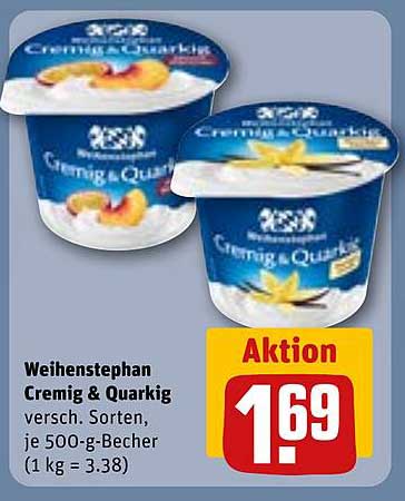 Weihenstephan Cremig & Quarkig - verschiedene Sorten