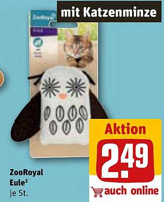 ZooRoyal Eule mit Katzenminze
