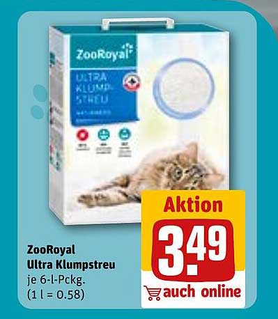 ZooRoyal Ultra Klumpstreu je 6-L-Pckg.