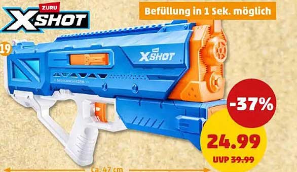 ZURU XSHOT - Blaster mit Schnellbefüllung