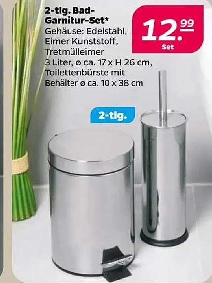 2-tlg. Bad-Garnitur-Set