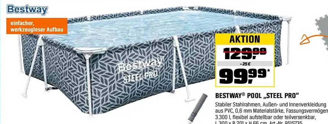 BESTWAY® POOL „STEEL PRO“