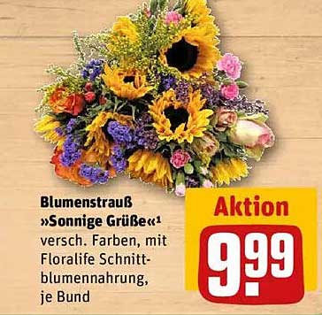 Blumenstrauß »Sonnige Grüße«