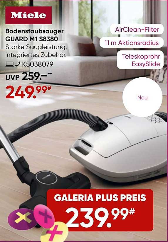 Bodenstaubsauger GUARD M1 S8380