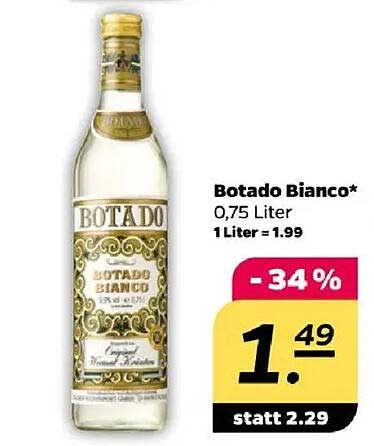 Botado Bianco 0,75 Liter