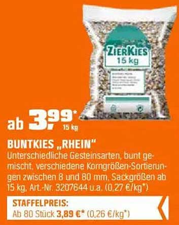 BUNTKIES "RHEIN" – 15 kg Sack