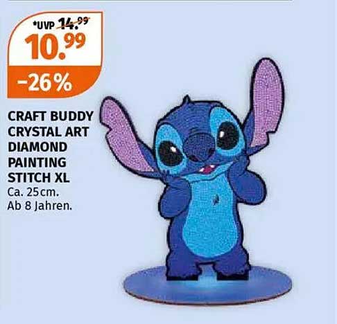 CRAFT BUDDY CRYSTAL ART DIAMOND PAINTING STITCH XL