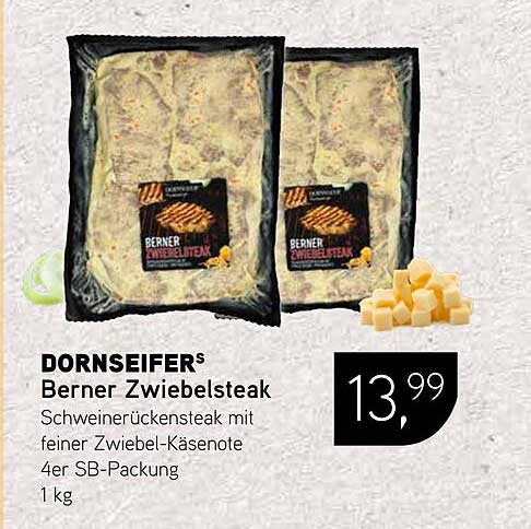 DORNSEIFER® Berner Zwiebelsteak - 4er SB-Packung, 1 kg