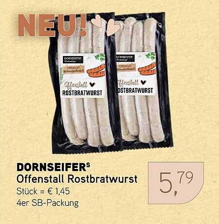 DORNSEIFER® Offenstall Rostbratwurst 4er SB-Packung