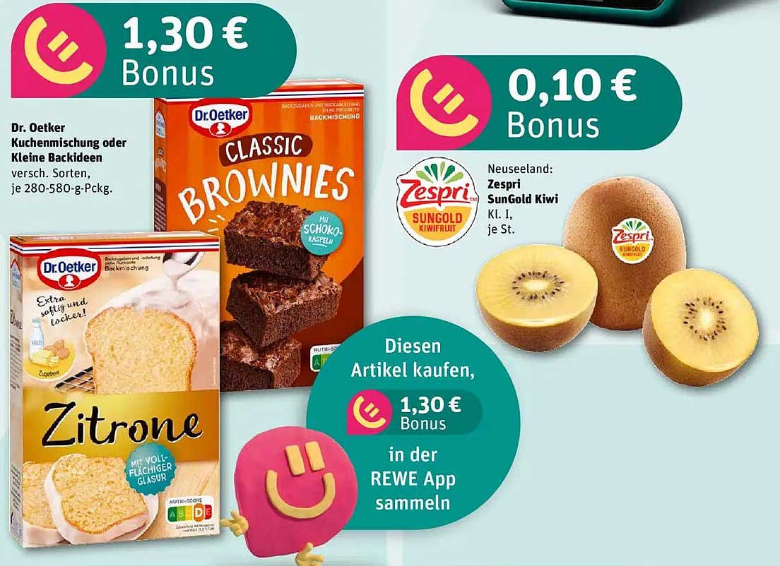 Dr. Oetker Kuchenmischung oder Kleine Backideen (verschiedene Sorten)