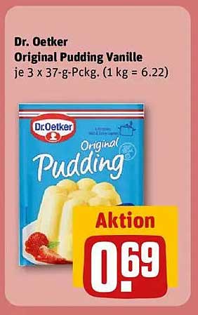 Dr. Oetker Original Pudding Vanille