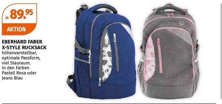 EBERHARD FABER X-STYLE RUCKSACK