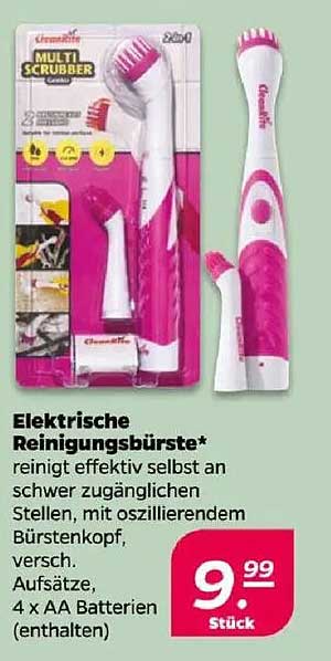 Elektrische Reinigungsbürste