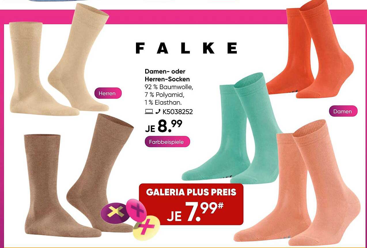 FALKE Damen- oder Herren-Socken
