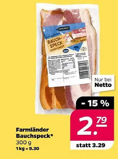 Farmländer Bauchspeck 300 g