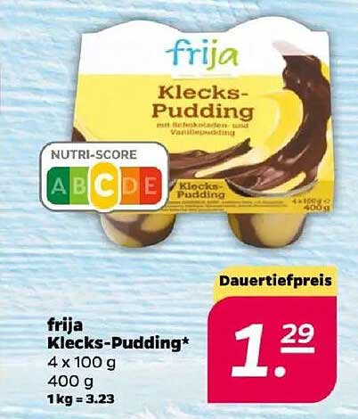 frija Klecks-Pudding 4 x 100 g