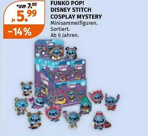 FUNKO POP! DISNEY STITCH COSPLAY MYSTERY