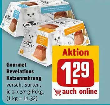 Gourmet Revelations Katzennahrung - Aktionsangebot