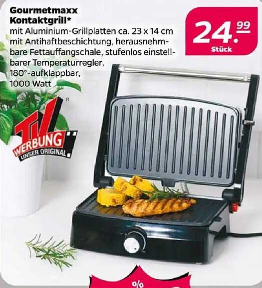 Gourmetmaxx Kontaktgrill