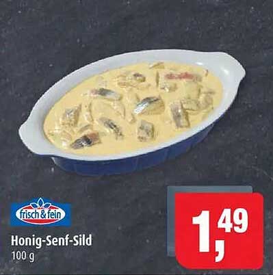 Honig-Senf-Sild 100 g