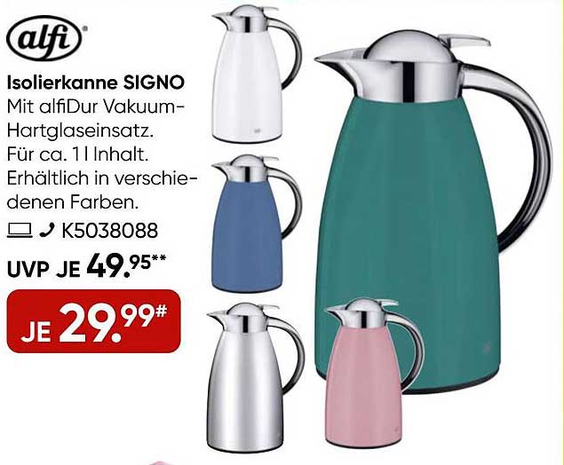 Isolierkanne SIGNO von alfi