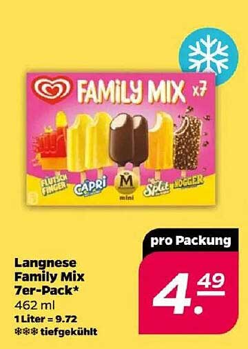 Langnese Family Mix 7er-Pack