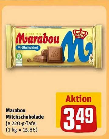 Marabou Milchschokolade 220 g