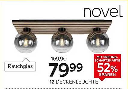 novel 12 Deckenleuchte