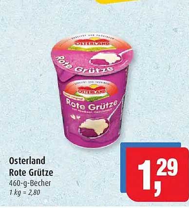 Osterland Rote Grütze 460-g-Becher
